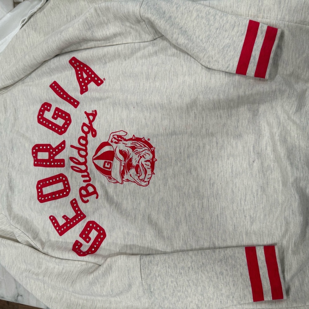 Georgia Bulldogs Gray Sweater